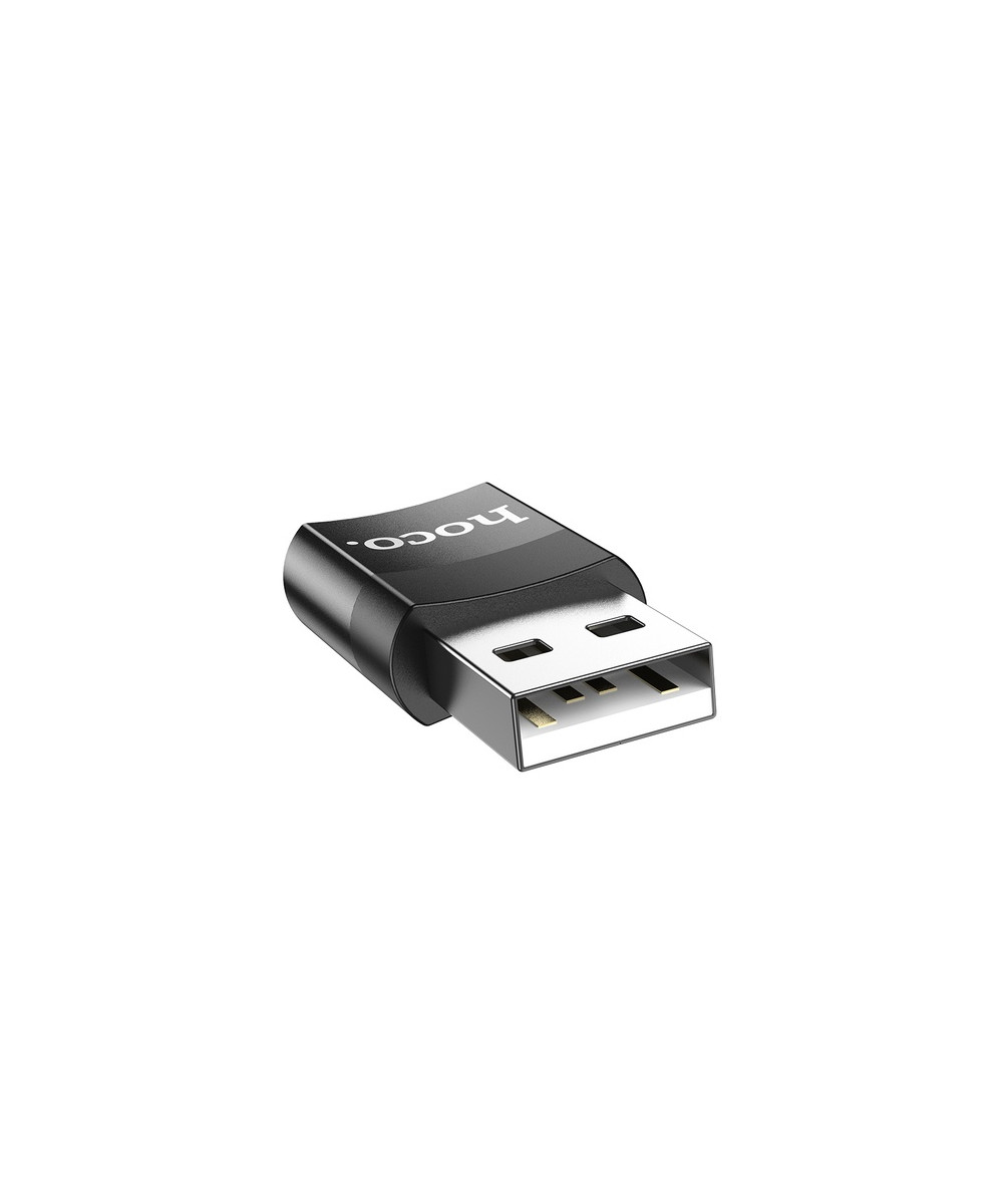 Hoco Adaptateur USB mâle vers Type-C femelle- Fonction OTG