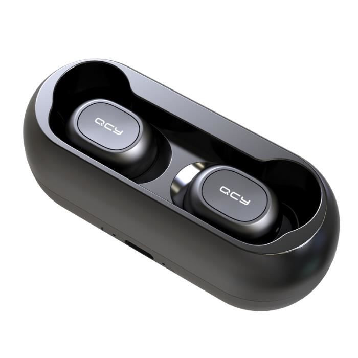 Ecouteurs sans fil - Bluetooth - Noir