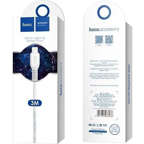 Câble Charge Hoco X20  pour iPhone 3M