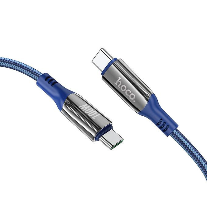 Câble S51 de données de charge- Type-C To Type-C  100W- Avec affichage numérique