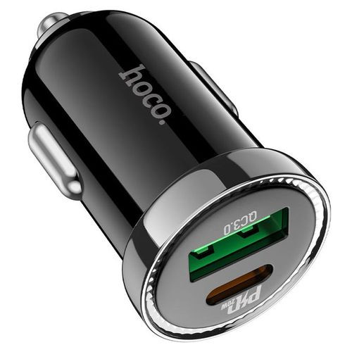 Chargeur Rapide de voiture 3 A - Type-C PD 20W et USB QC 18W