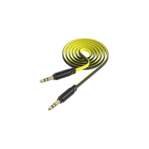 Câble AUX Audio - UPA16 - Jack 3,5 mm vers Jack 3,5 mm , Noir et jaune