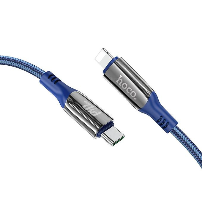 CABLE S51 TYPE C TO LIGHTNING 20W AVEC AFFICHEUR