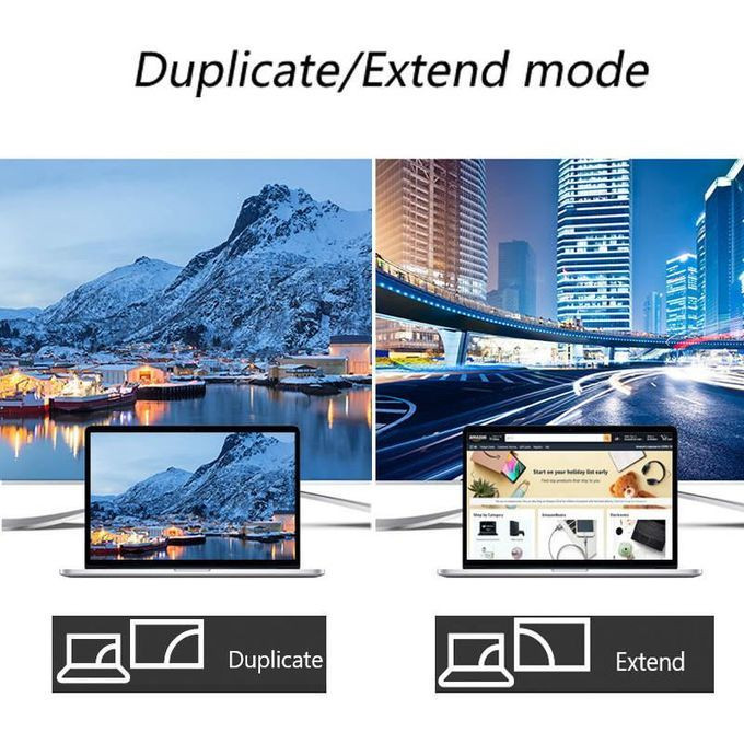 Adaptateur USB-C Vers HDMI 4K Ultra HD - HDTV Câble Haute Résolution