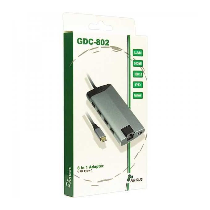 Station D’accueil ARGUS USB Type C Multifonctionnelle GDC-802
