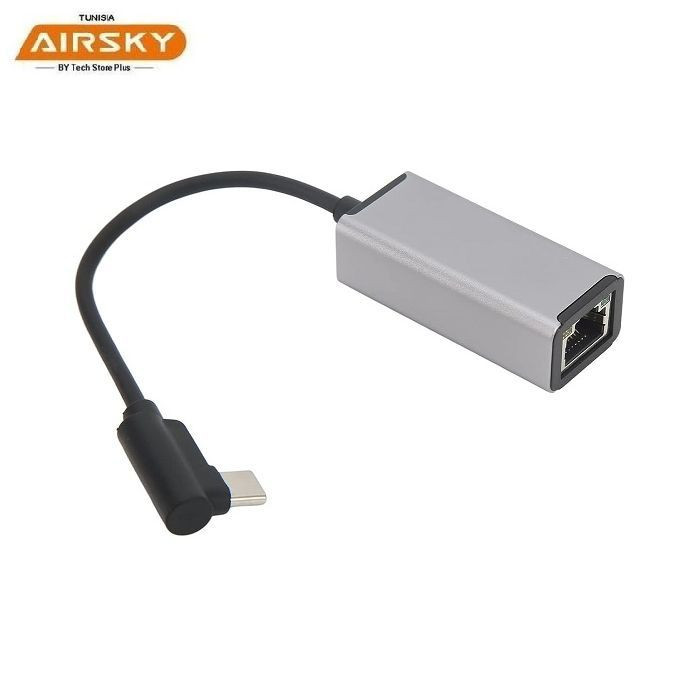 Adaptateur Type-C Vers VGA Gadpiparty - Pour Moniteur, Projecteur, TV - Installation Facile Sans Pilote - Résolution 1080p