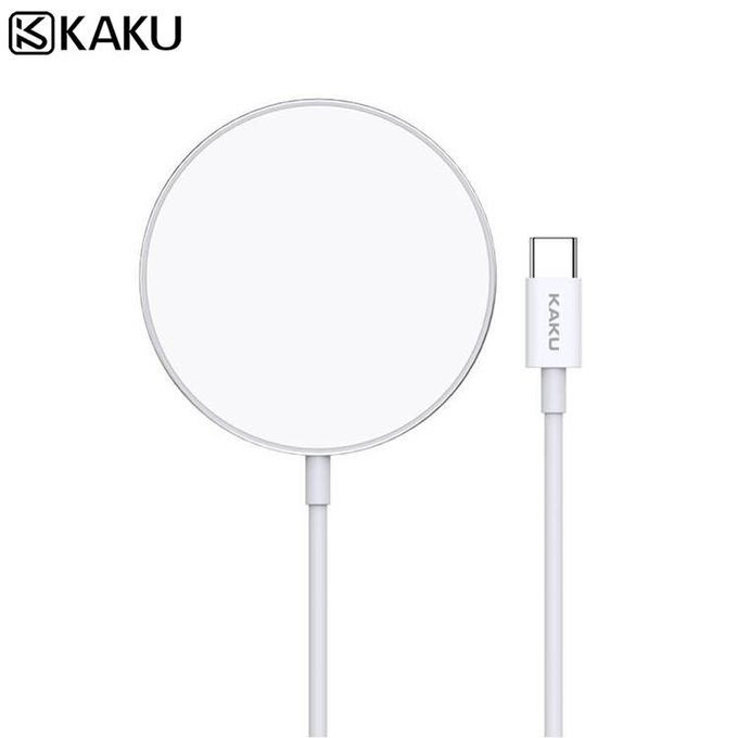 Chargeur sans fil magnétique 15W - Blanc