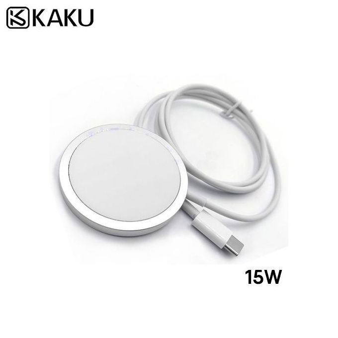 Chargeur sans fil magnétique 15W - Blanc